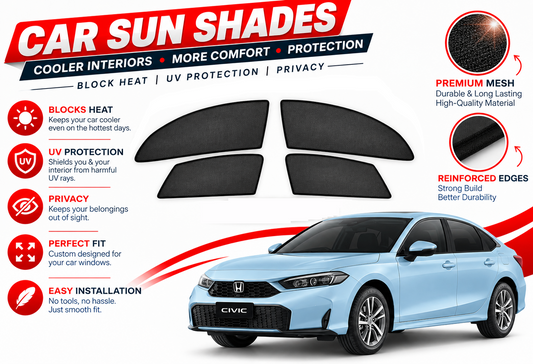 Sun Shades for Honda Civic 2022 to 2026