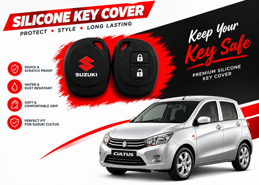 Silicone Key Cover for Suzuki Cultus 2017 to 2026