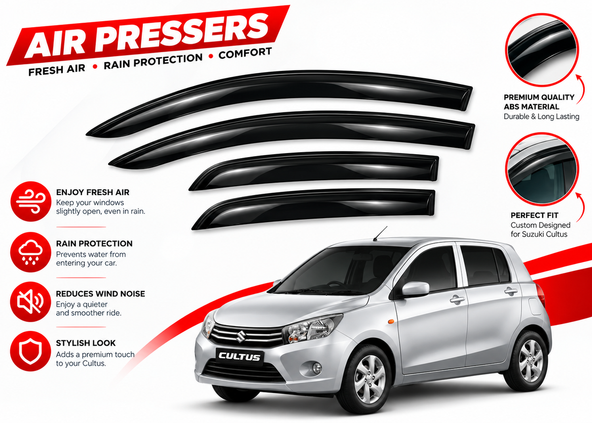 Air Pressers for Suzuki Cultus 2017 to 2026