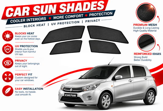 Sun Shades for Suzuki Cultus 2017 to 2026